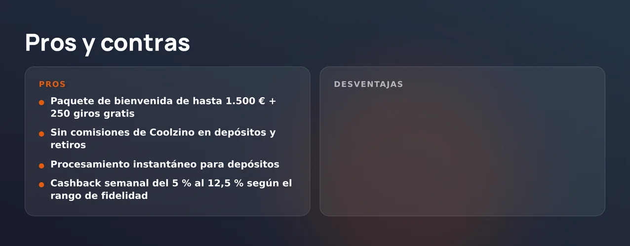 Ver los pros y contras